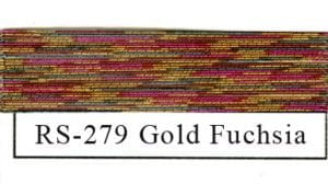 Rainbow Metallics #279 Gold Fuchsia-0