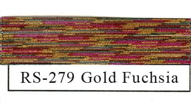 Rainbow Metallics #279 Gold Fuchsia-0