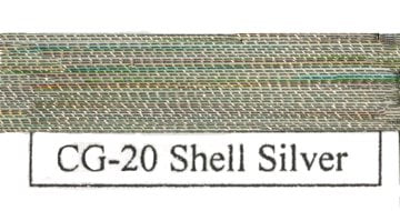 Colorful Metallic Shell Silver-0