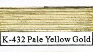 Kodaikin 432 Pale Yellow Gold - #4-0