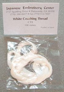 White Couching Thread-0