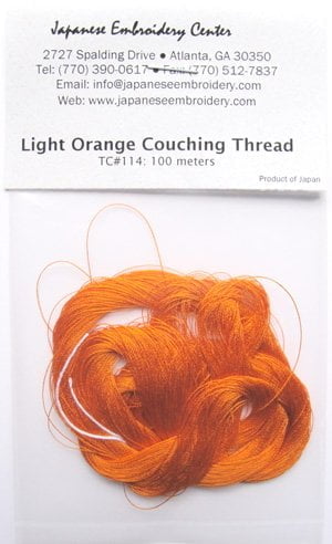 Orange TC#114 Couching Thread-0