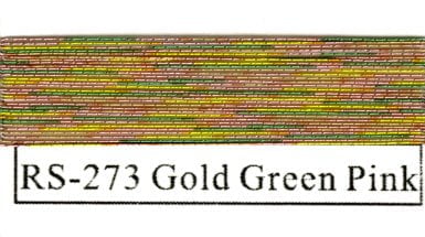 Rainbow Metallics #273 Gold Green Pink-0