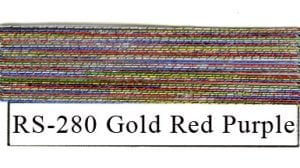 Rainbow Metallics #280 Gold Red Purple-0