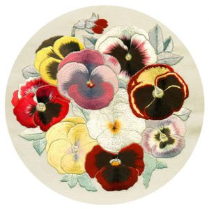 0701 Pansies (round)-0