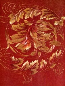PF1576-142 Arabesque Leaves in Large Swirl-0