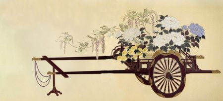 TXJ01-002 Spring Flower Cart-0