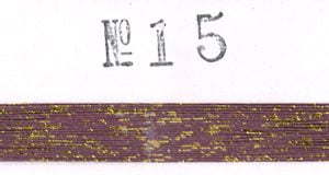 Real Lacquer with Sunago (Gold Dust) 015 - #1-0