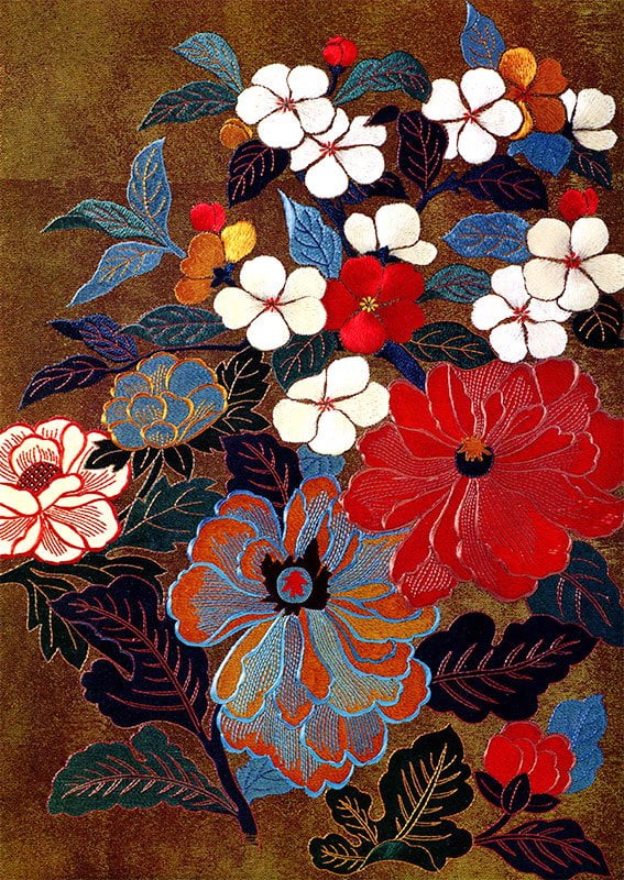 PF1075-095 Layer of Flowers V-0