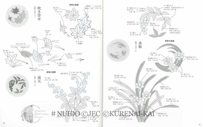 Japanese Embroidery Beginners Textbook (Japanese) - Image 3