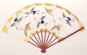 C15-10 Dancing Fan - Crane-0