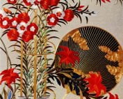 PF1175-103 Wild Pinks, Lilies and Round Fan-0