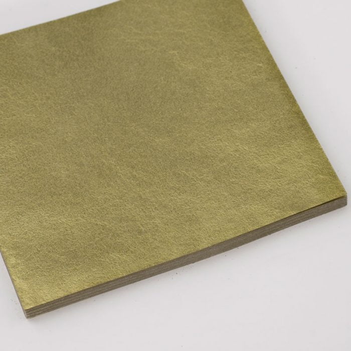 Olive green (Uguisu) Leaf - 10 sheets