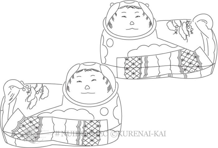 NEWN04-08 Paper Doggie Doll