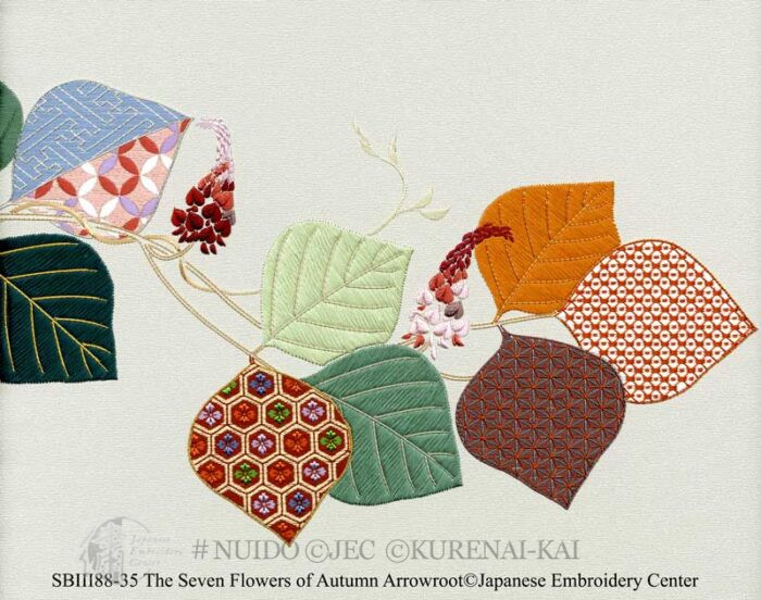 SBIII88-035 The Seven Flowers of Autumn Arrowroot
