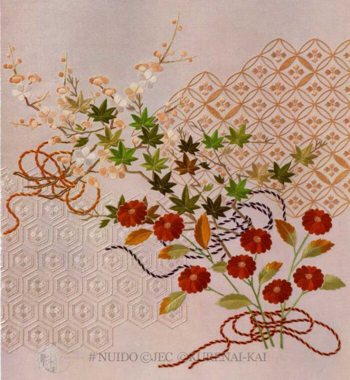 PF2179-204 Flower Bouquets over Patterns