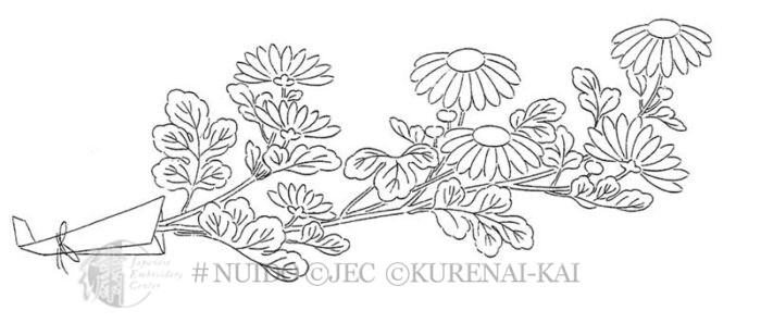 P03-05 A Flower Branch of Wild Mum