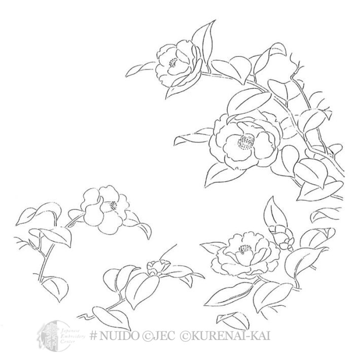 P03-09 Large Camellia Circle