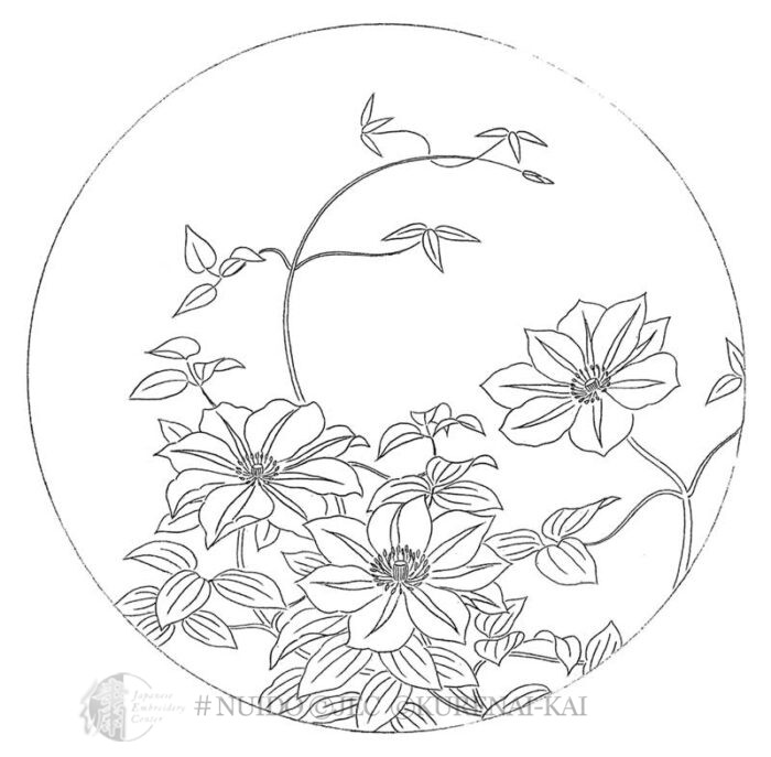 P03-11 Large Clematis Circle