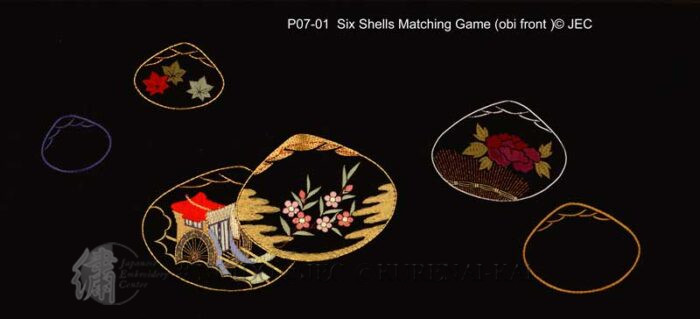P07-01 Six Shells Matching Game (obi front)